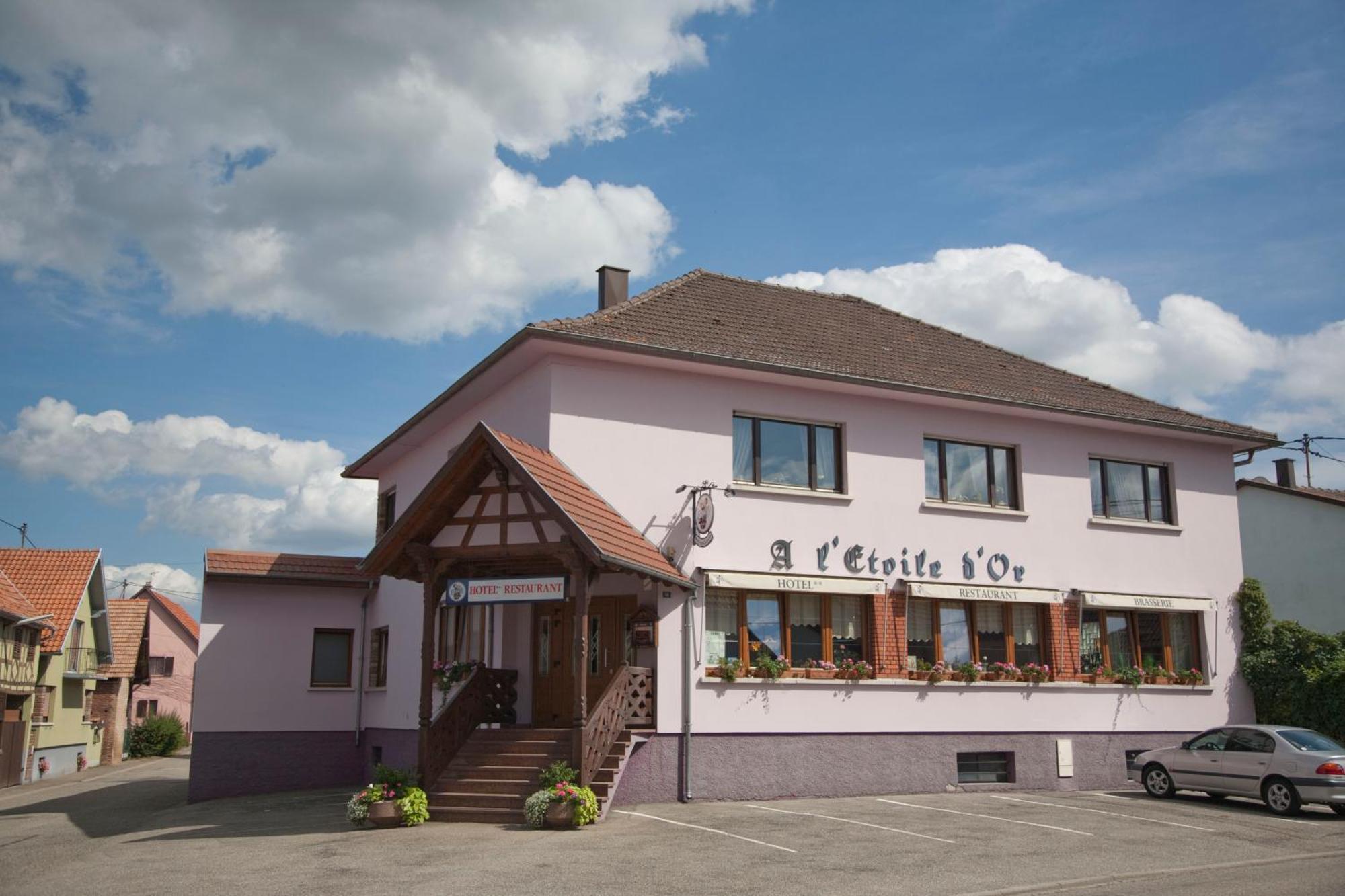 A L'Etoile D'Or Hotell Batzendorf Exteriör bild
